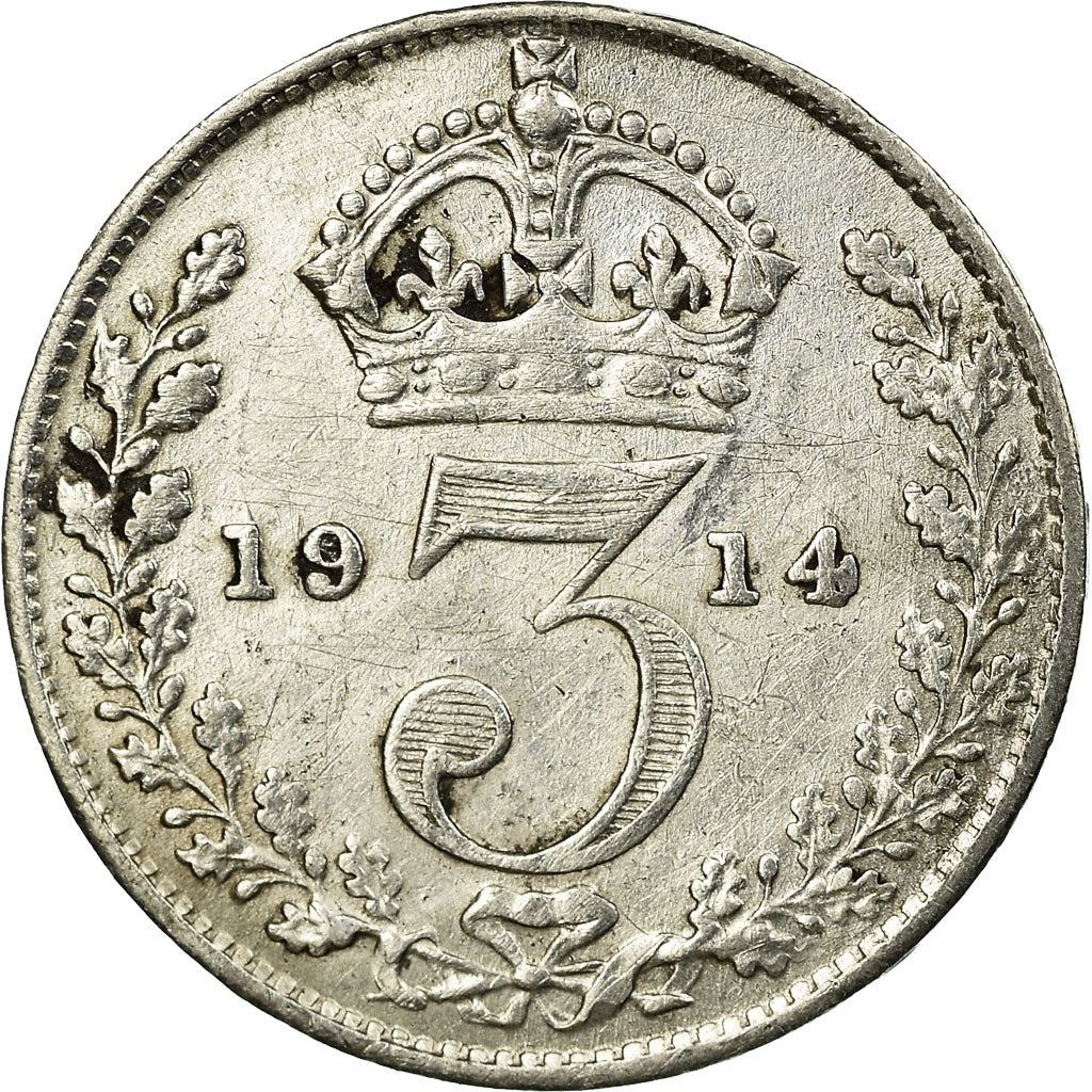 United Kingdom Coin British 3 Pence | George V | KM813 | 1911 - 1920