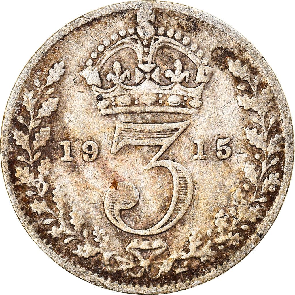 United Kingdom Coin British 3 Pence | George V | KM813 | 1911 - 1920