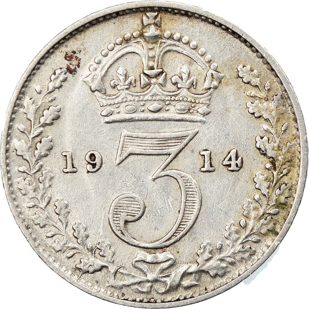 United Kingdom Coin British 3 Pence | George V | KM813 | 1911 - 1920