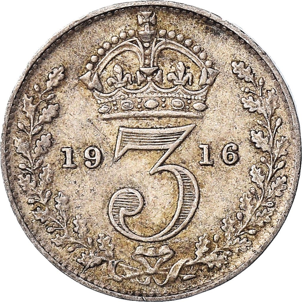 United Kingdom Coin British 3 Pence | George V | KM813 | 1911 - 1920