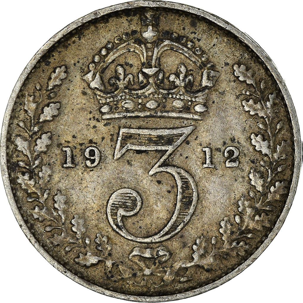 United Kingdom Coin British 3 Pence | George V | KM813 | 1911 - 1920