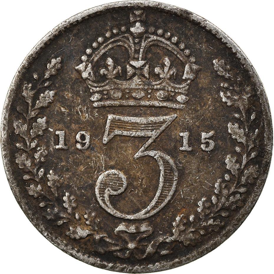 United Kingdom Coin British 3 Pence | George V | KM813 | 1911 - 1920