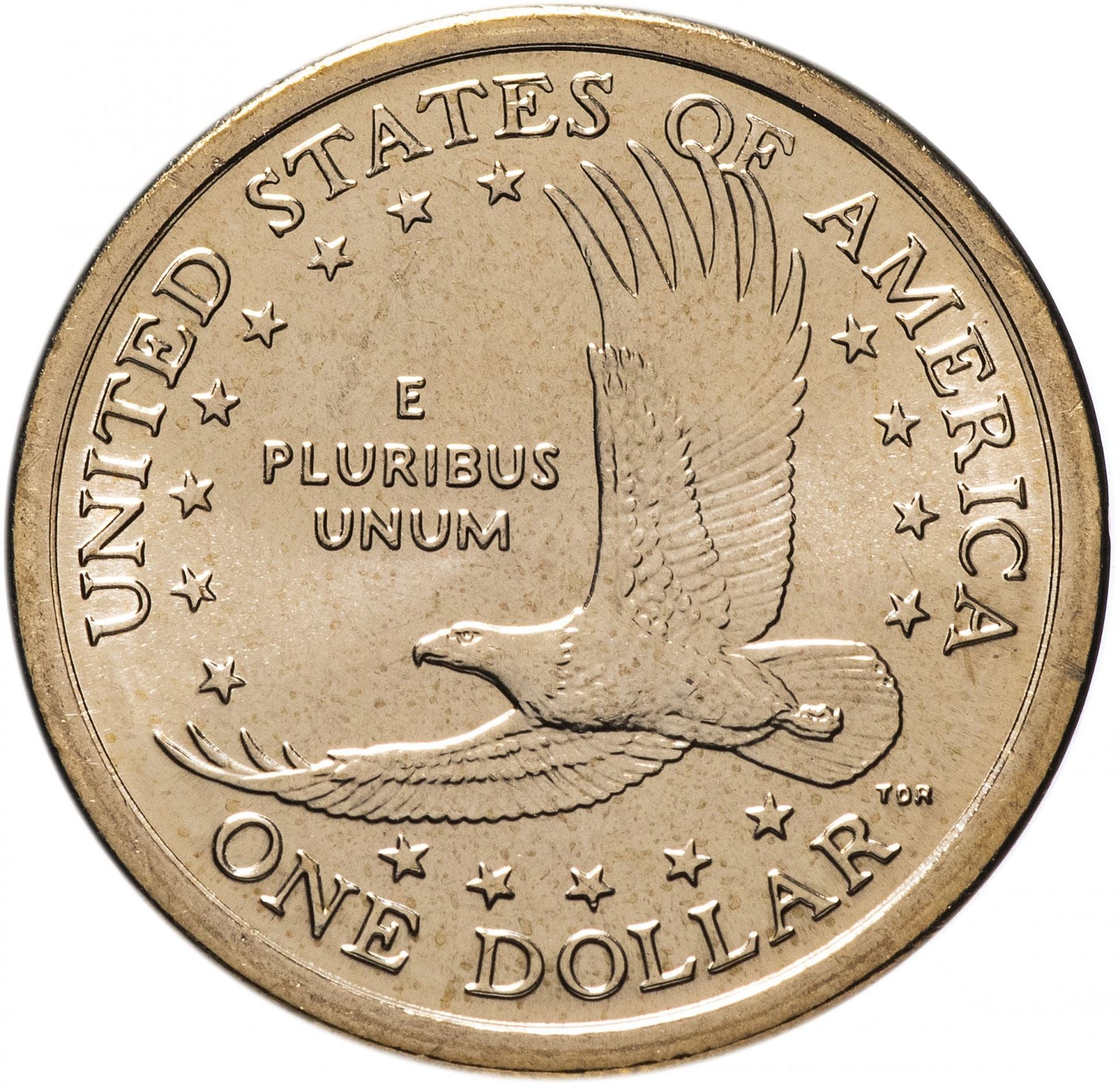 United States | 1 Dollar Coin | Sacagawea | Jean Baptiste Charbonneau | Eagle | KM310 | 2000 - 2008