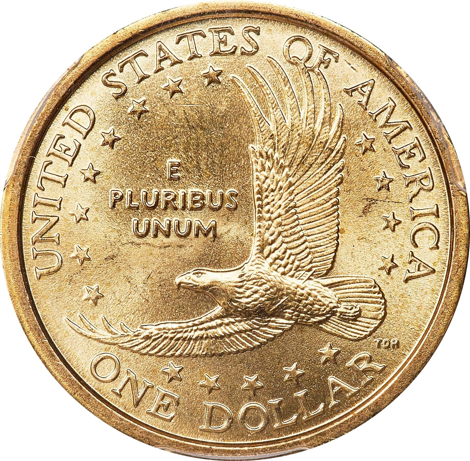 United States | 1 Dollar Coin | Sacagawea | Jean Baptiste Charbonneau | Eagle | KM310 | 2000 - 2008