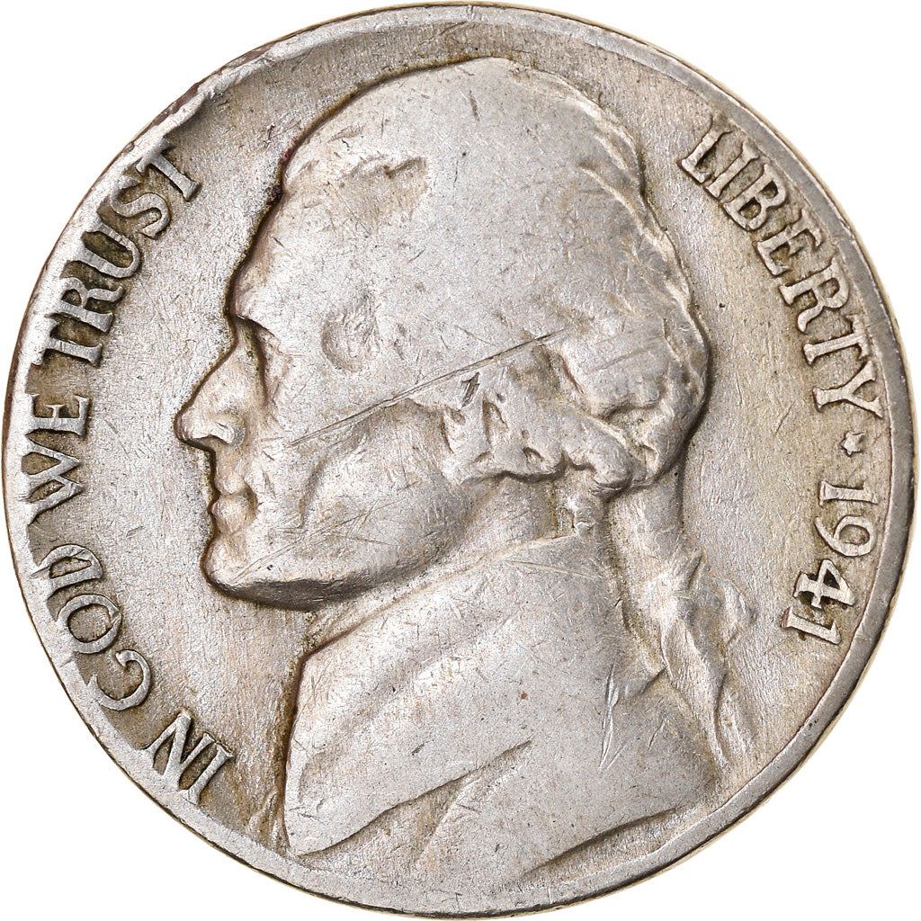 United States | 5 Cents Coin | Thomas Jefferson | Monticello | KM192 | 1938 - 2003