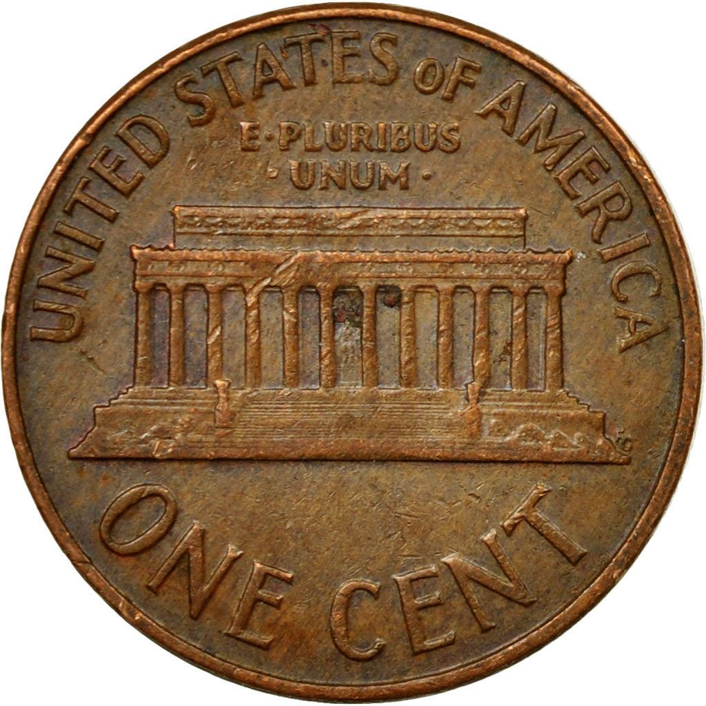 United States | American 1 Cent Coin | Abraham Lincoln | KM201 | 1959 - 1982