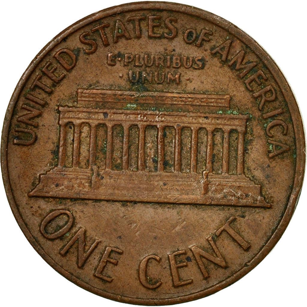 United States | American 1 Cent Coin | Abraham Lincoln | KM201 | 1959 - 1982