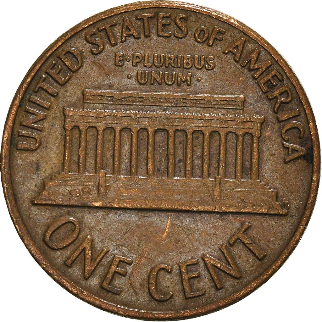 United States | American 1 Cent Coin | Abraham Lincoln | KM201 | 1959 - 1982