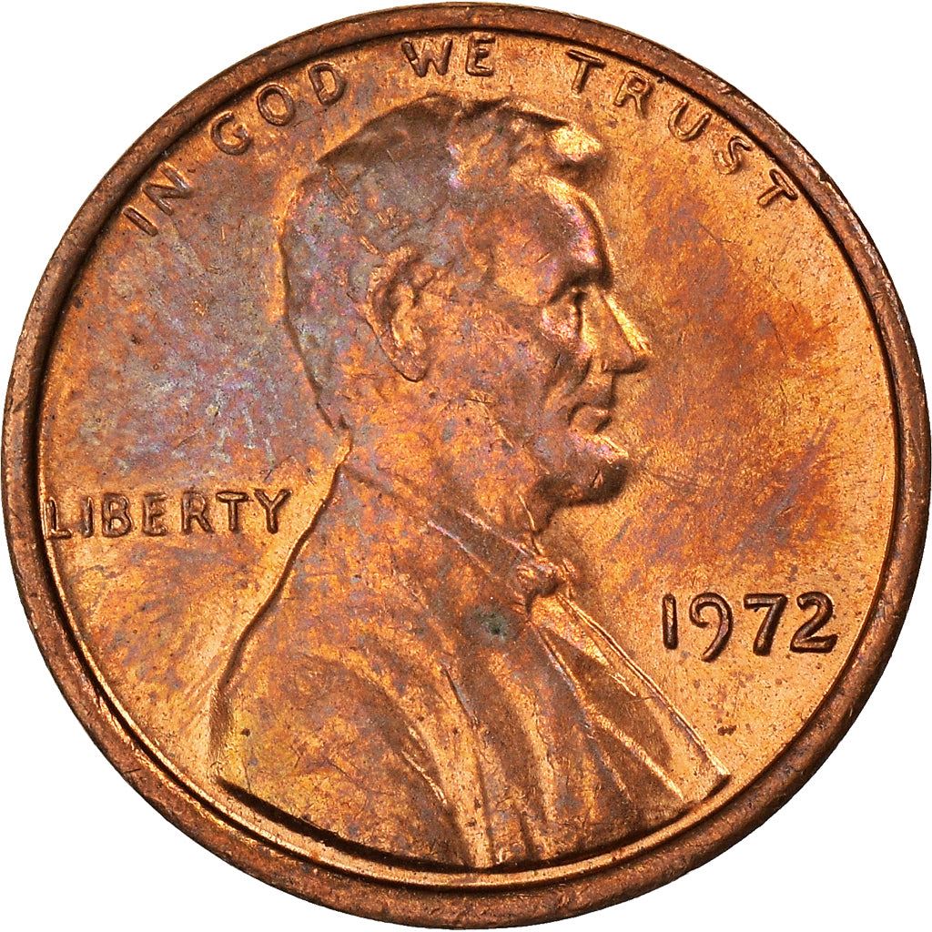 United States | American 1 Cent Coin | Abraham Lincoln | KM201 | 1959 - 1982