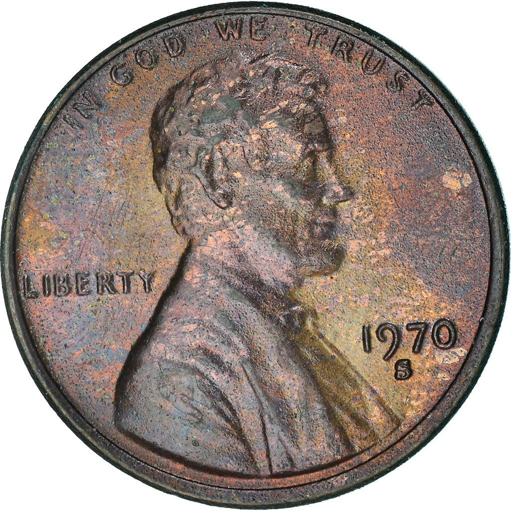 United States | American 1 Cent Coin | Abraham Lincoln | KM201 | 1959 - 1982