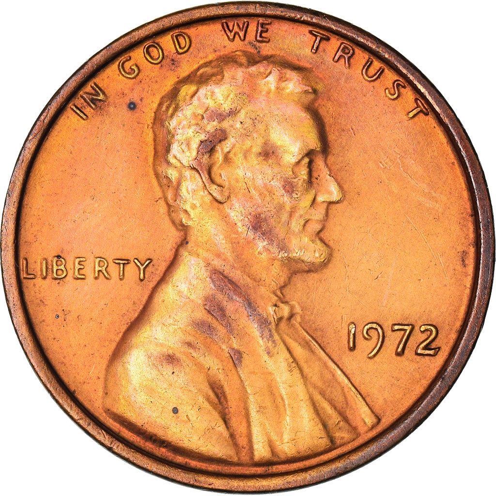 United States | American 1 Cent Coin | Abraham Lincoln | KM201 | 1959 - 1982