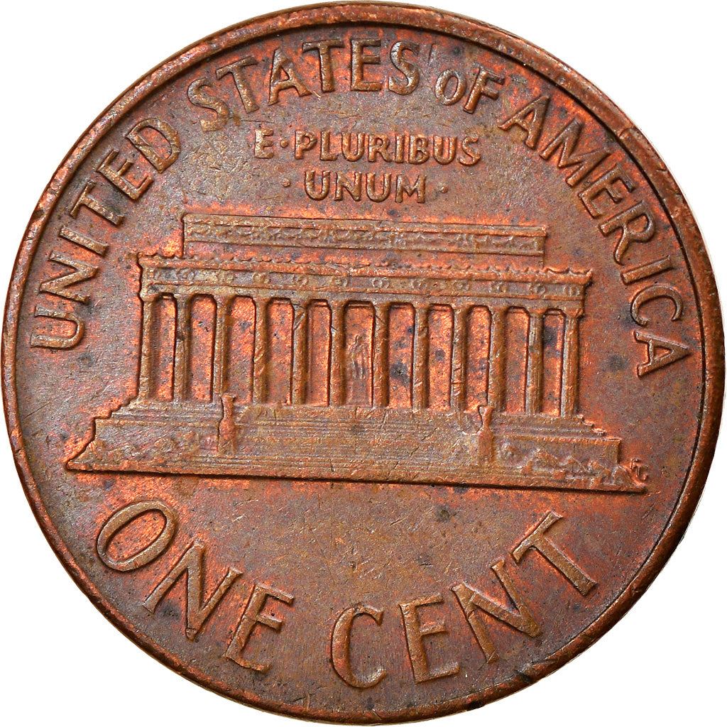 United States | American 1 Cent Coin | Abraham Lincoln | KM201 | 1959 - 1982