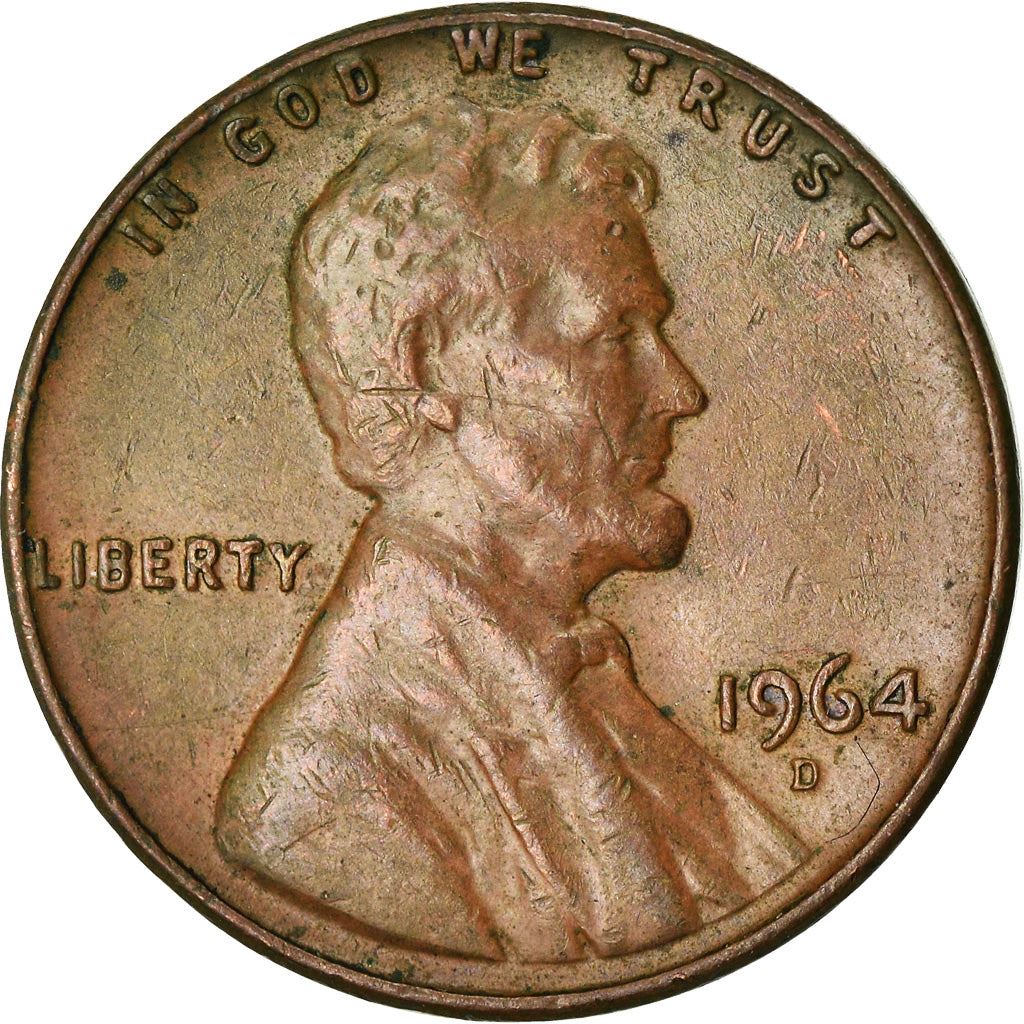 United States | American 1 Cent Coin | Abraham Lincoln | KM201 | 1959 - 1982