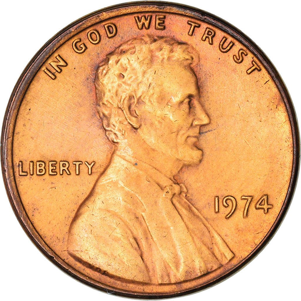 United States | American 1 Cent Coin | Abraham Lincoln | KM201 | 1959 - 1982