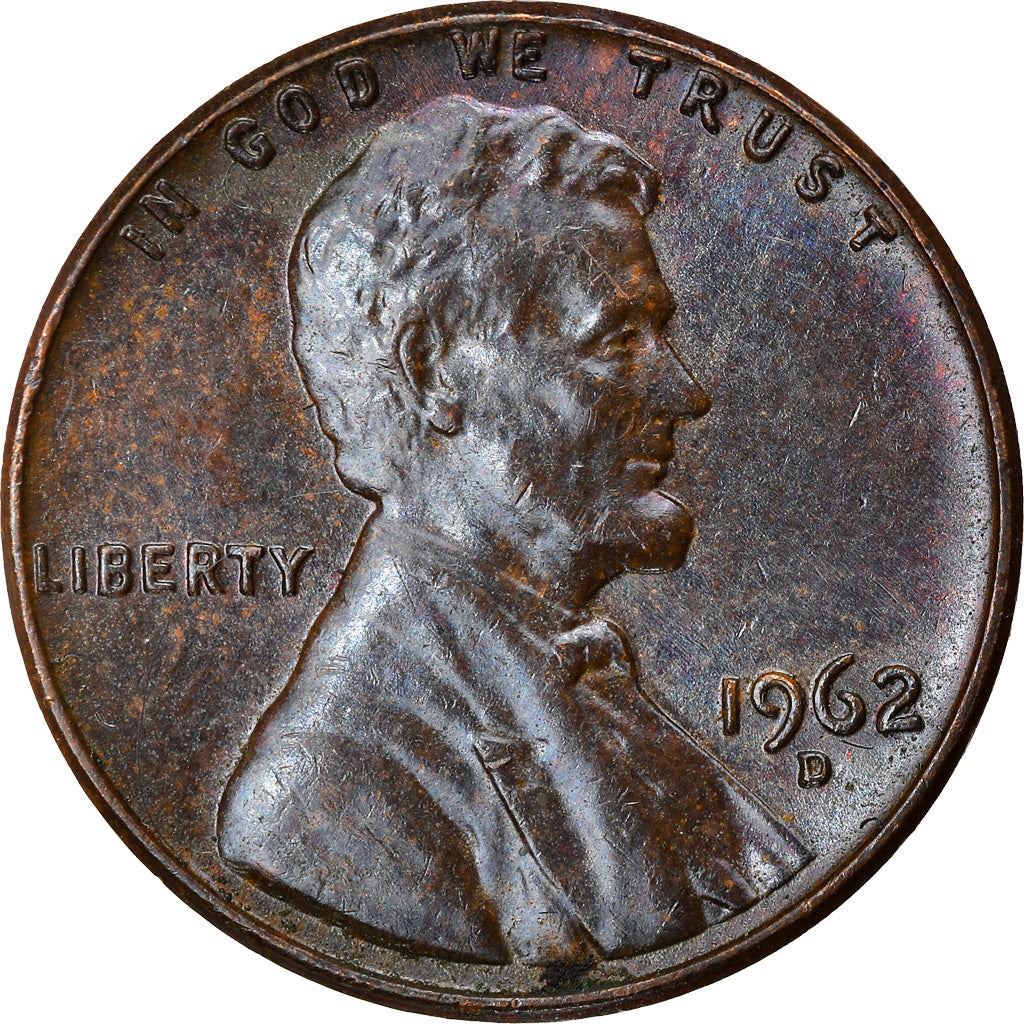 United States | American 1 Cent Coin | Abraham Lincoln | KM201 | 1959 - 1982