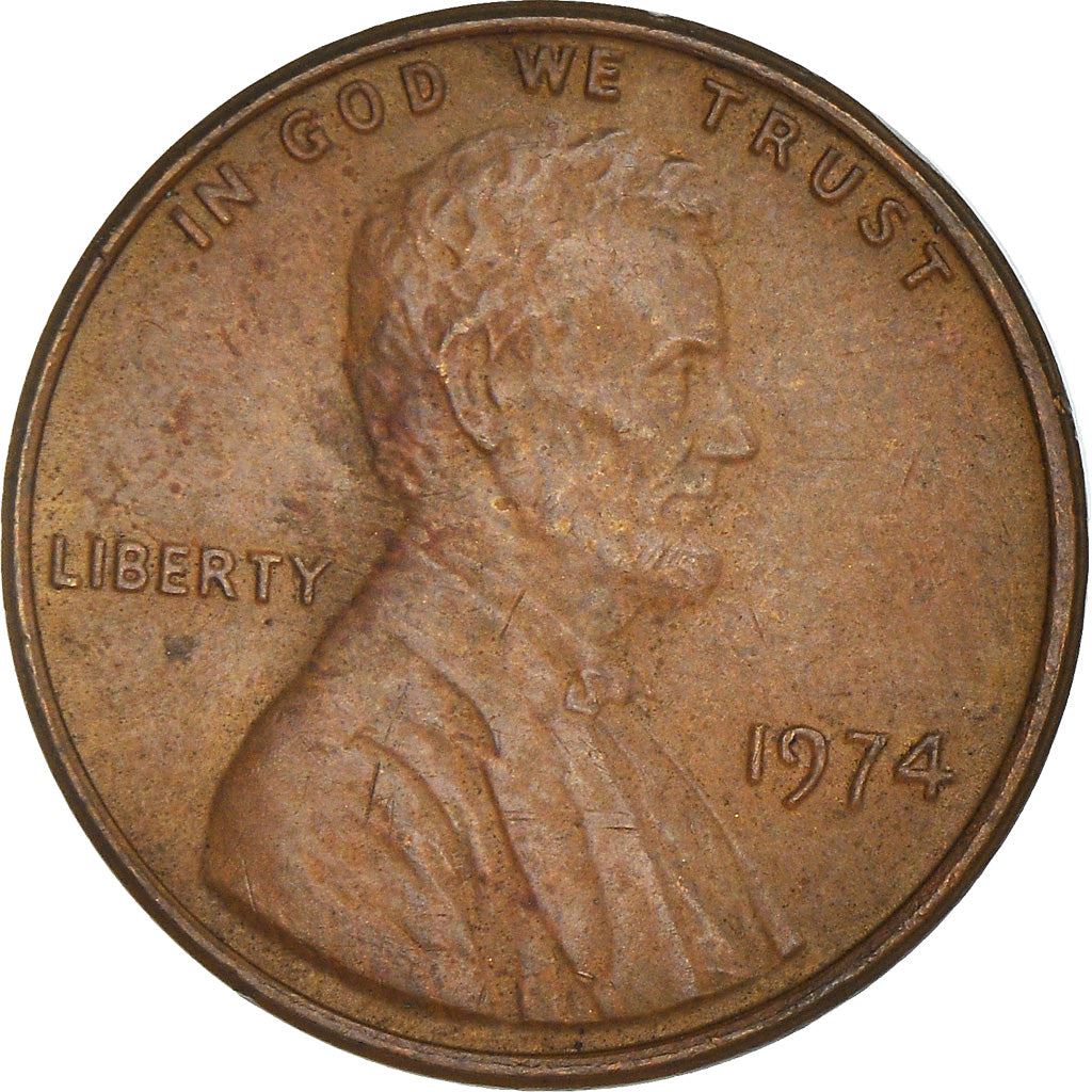 United States | American 1 Cent Coin | Abraham Lincoln | KM201 | 1959 - 1982