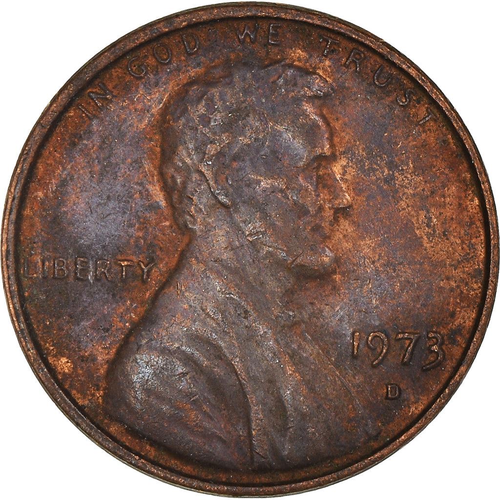 United States | American 1 Cent Coin | Abraham Lincoln | KM201 | 1959 - 1982