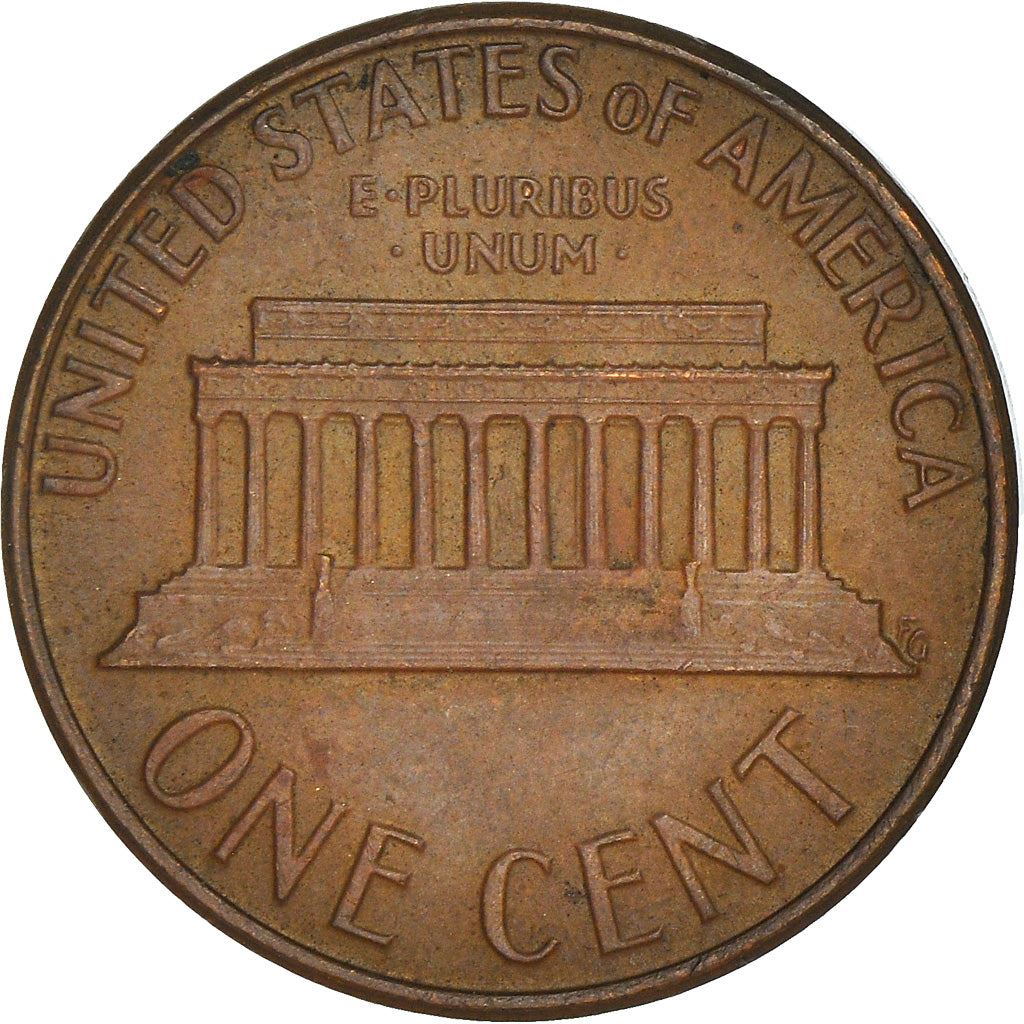 United States | American 1 Cent Coin | Abraham Lincoln | KM201 | 1959 - 1982