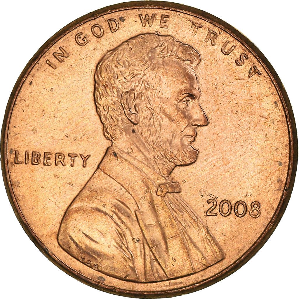 United States | American 1 Cent Coin | Lincoln Memorial | KM201b | 1983 - 2008