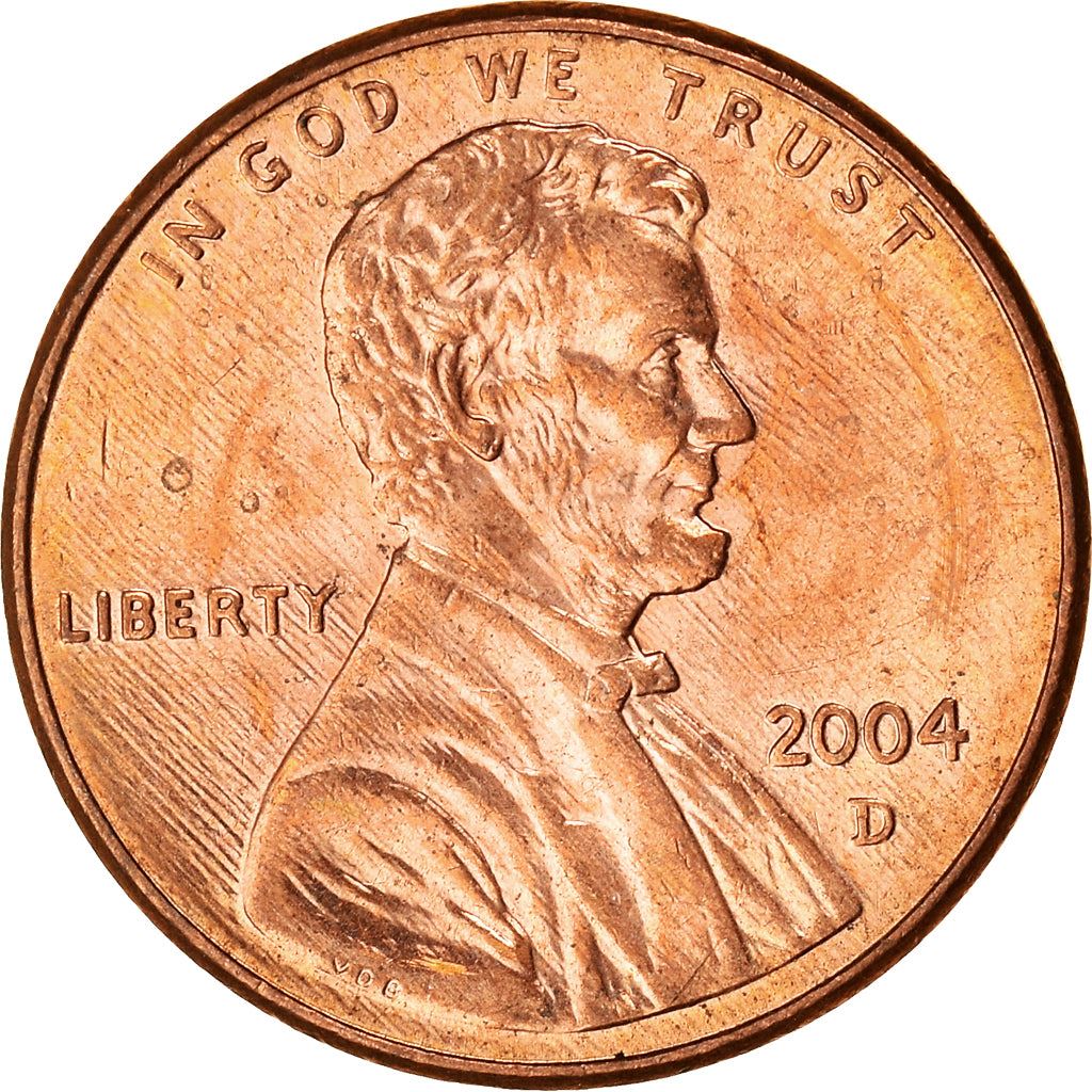 United States | American 1 Cent Coin | Lincoln Memorial | KM201b | 1983 - 2008