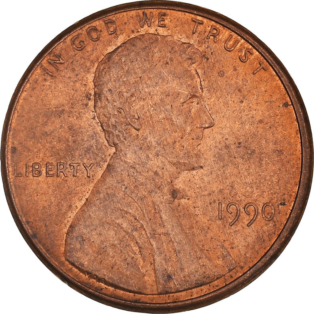 United States | American 1 Cent Coin | Lincoln Memorial | KM201b | 1983 - 2008