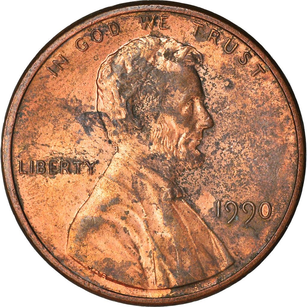 United States | American 1 Cent Coin | Lincoln Memorial | KM201b | 1983 - 2008