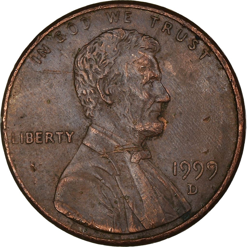 United States | American 1 Cent Coin | Lincoln Memorial | KM201b | 1983 - 2008