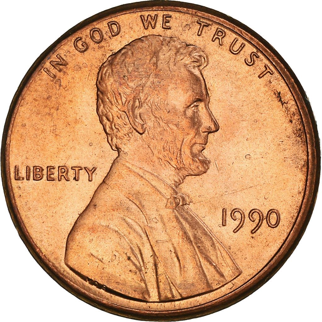 United States | American 1 Cent Coin | Lincoln Memorial | KM201b | 1983 - 2008