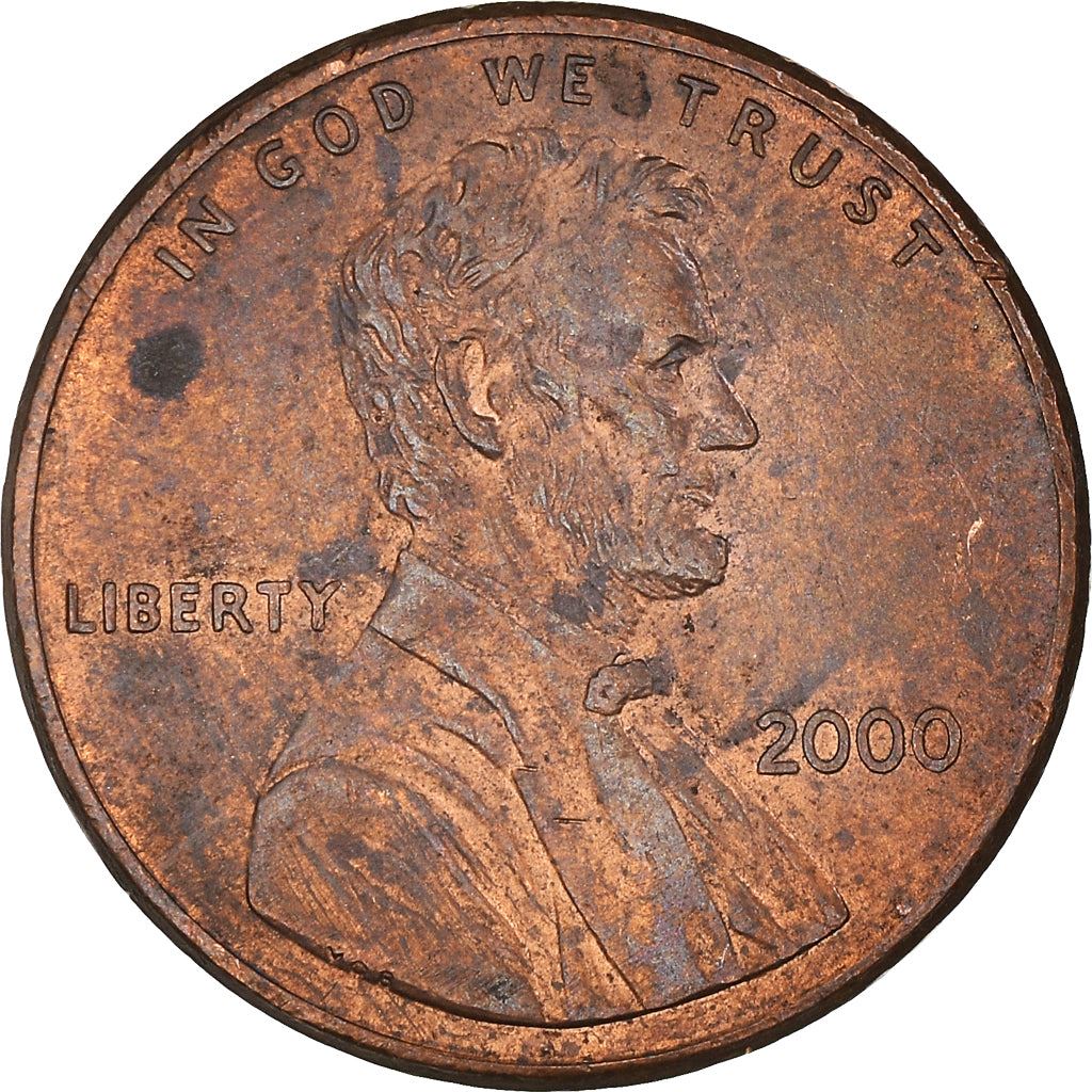 United States | American 1 Cent Coin | Lincoln Memorial | KM201b | 1983 - 2008