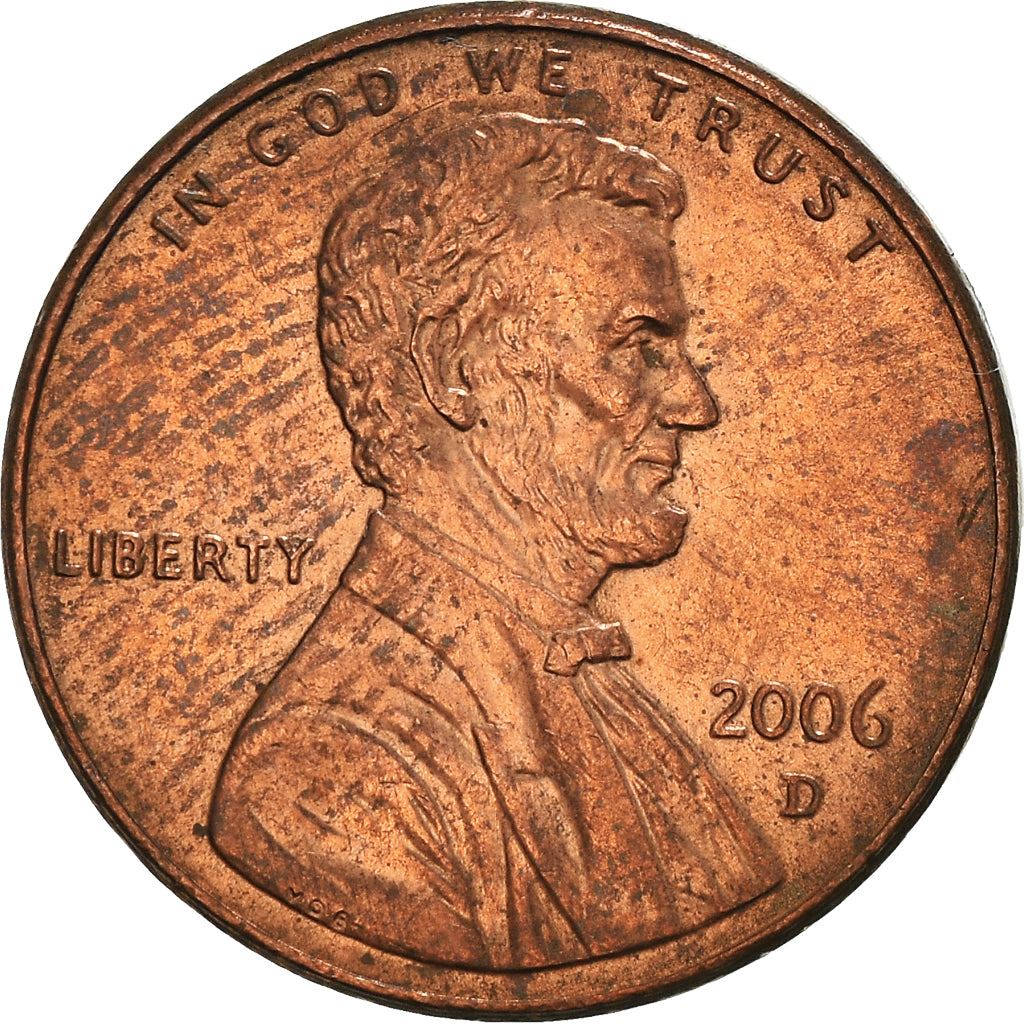 United States | American 1 Cent Coin | Lincoln Memorial | KM201b | 1983 - 2008