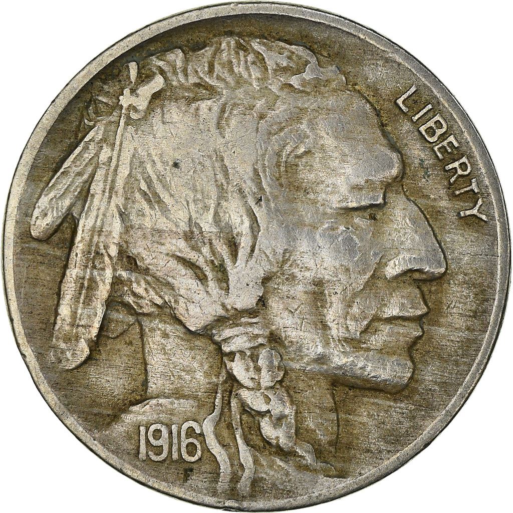 United States | American 5 Cents Coin | Cheyenne Chief | Bison | KM134 | 1913 - 1938