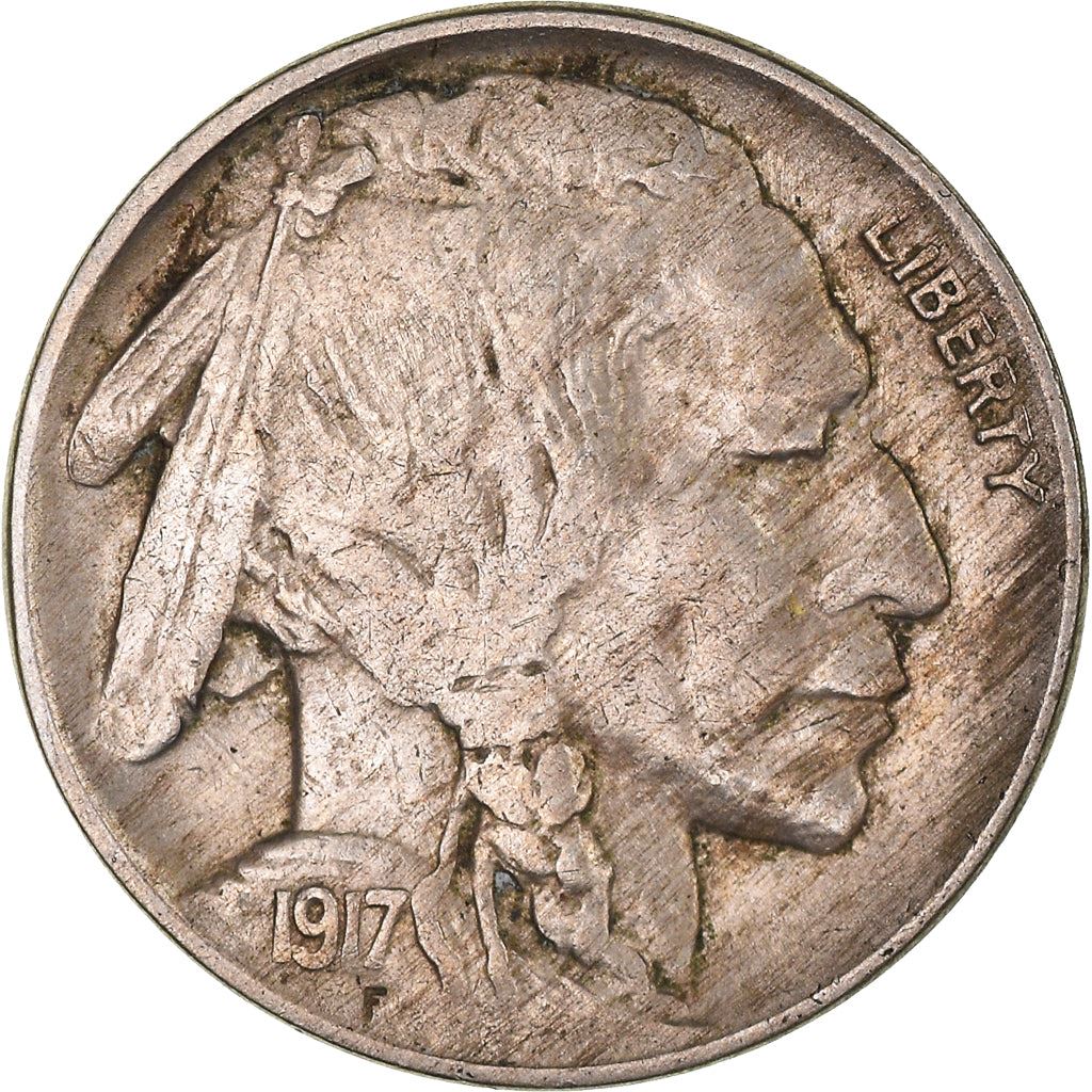 United States | American 5 Cents Coin | Cheyenne Chief | Bison | KM134 | 1913 - 1938