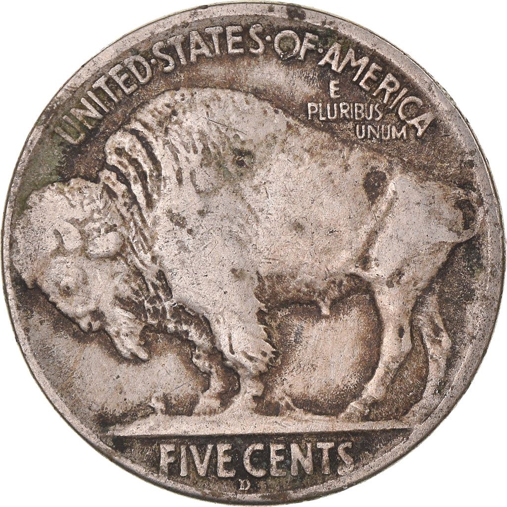 United States | American 5 Cents Coin | Cheyenne Chief | Bison | KM134 | 1913 - 1938