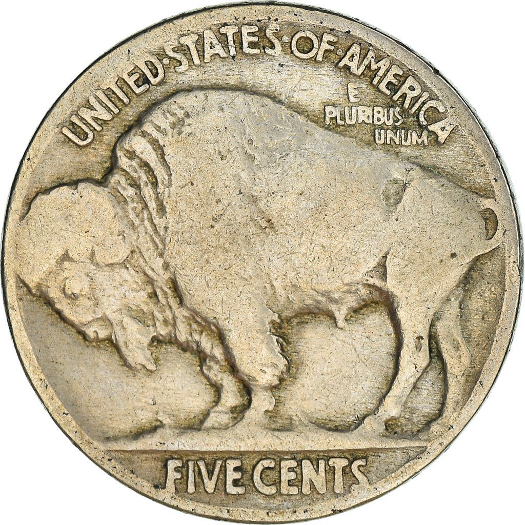 United States | American 5 Cents Coin | Cheyenne Chief | Bison | KM134 | 1913 - 1938