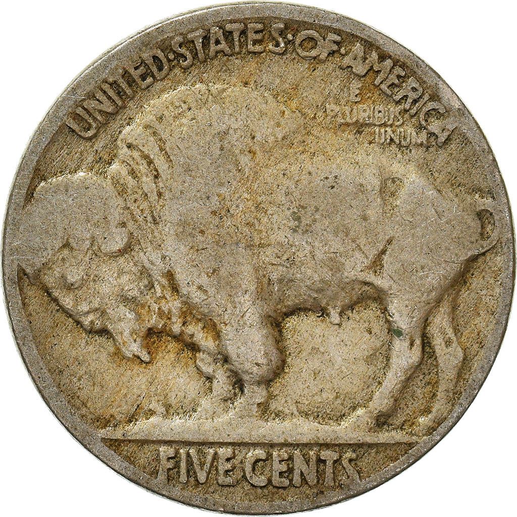 United States | American 5 Cents Coin | Cheyenne Chief | Bison | KM134 | 1913 - 1938