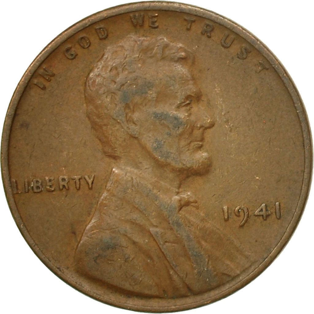 United States Coin American 1 Cent | Abraham Lincoln | Capitol Dome | KM132 | 1909 - 1958