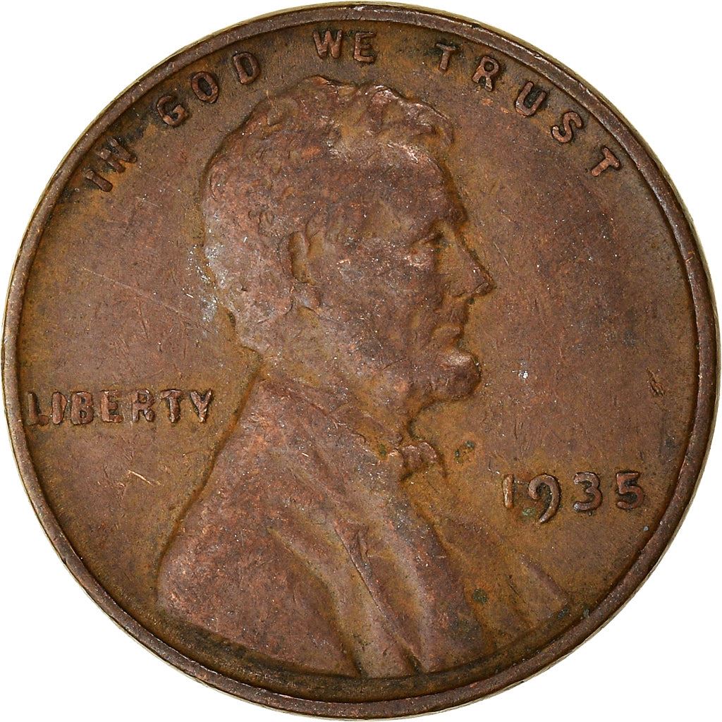 United States Coin American 1 Cent | Abraham Lincoln | Capitol Dome | KM132 | 1909 - 1958