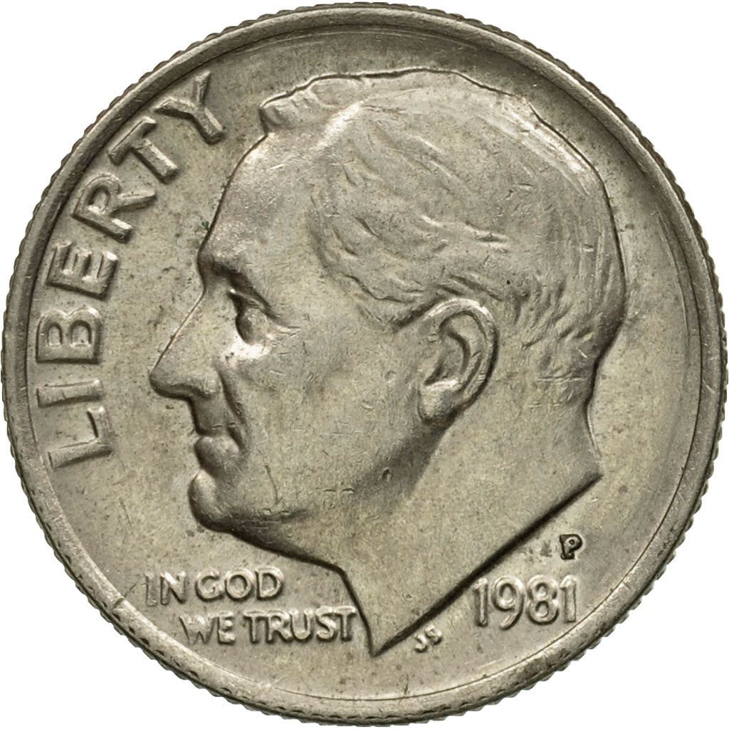 United States Coin American 1 Dime | Franklin D. Roosevelt | KM195a | 1965 - 2021