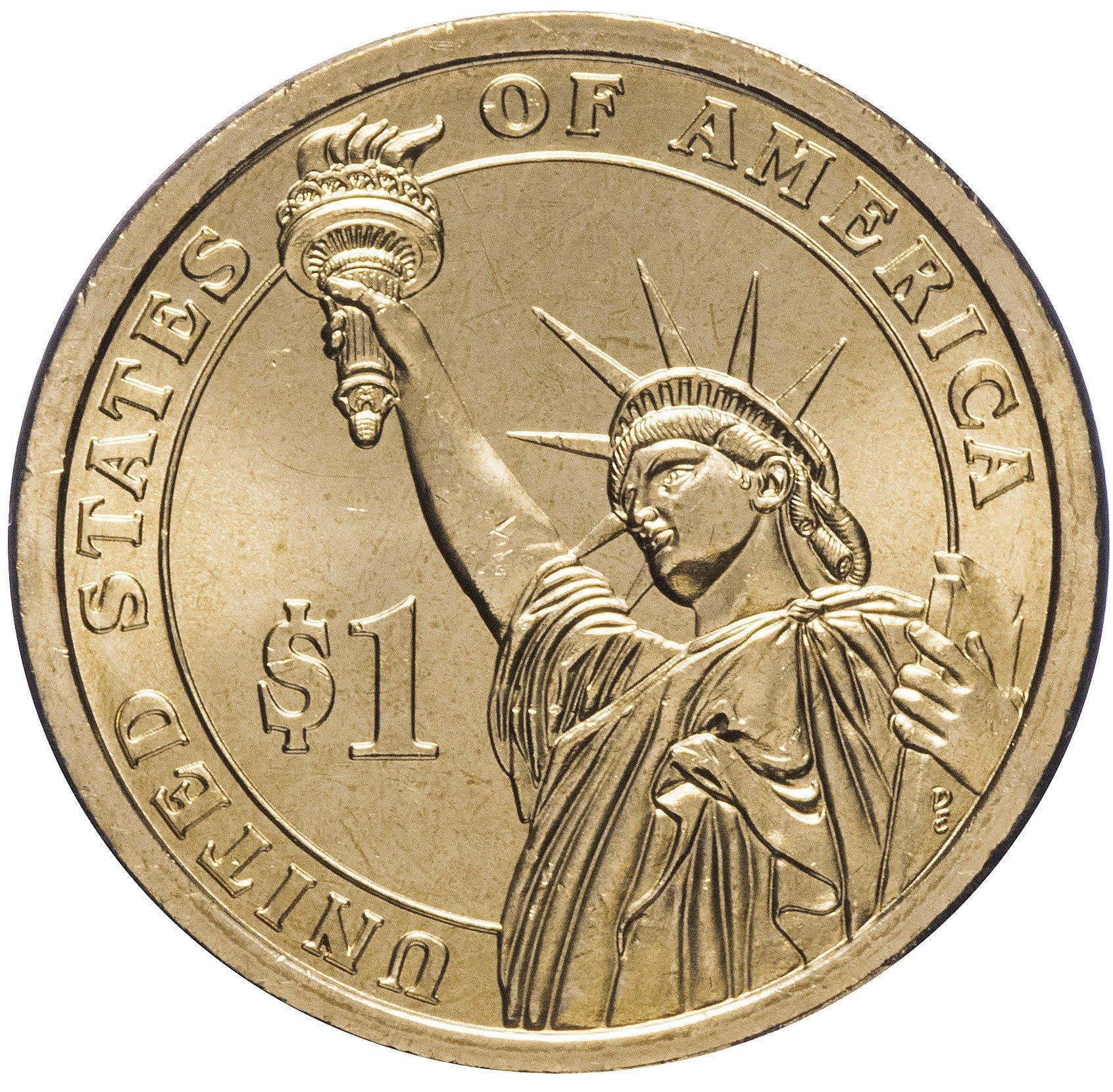 United States Coin American 1 Dollar | Andrew Jackson | Statue of Liberty | KM428 | 2008