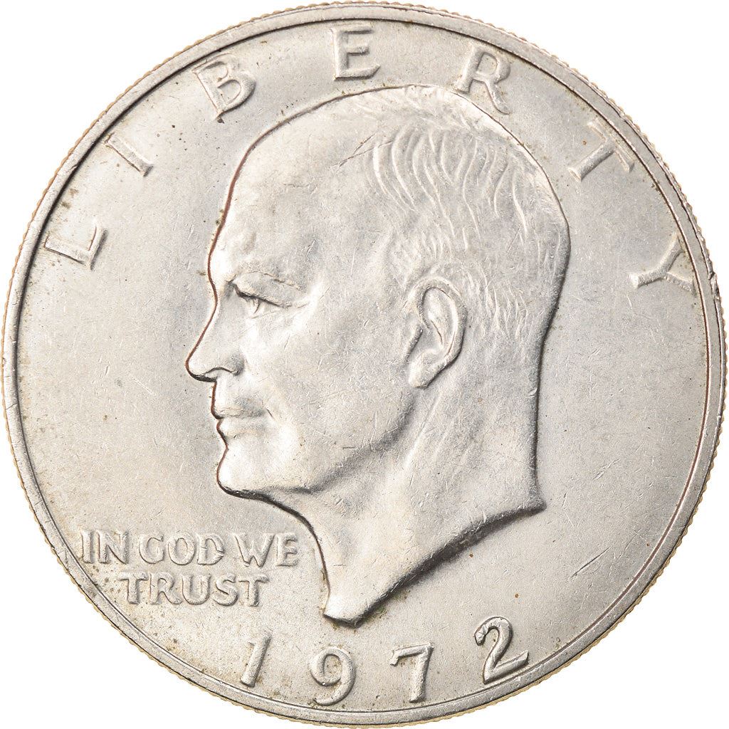 United States Coin American 1 Dollar | Dwight D. Eisenhower | Apollo 11 | KM203 | 1971 - 1978