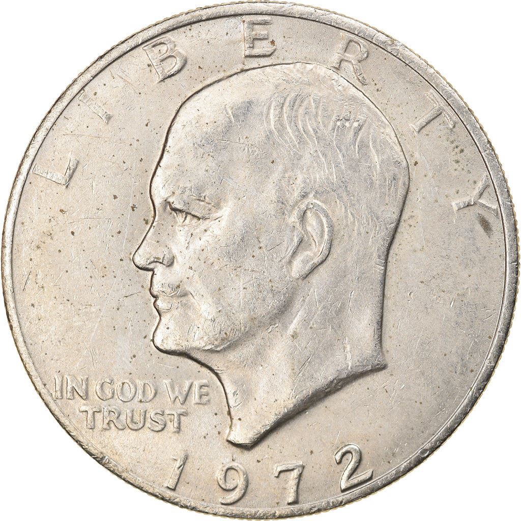 United States Coin American 1 Dollar | Dwight D. Eisenhower | Apollo 11 | KM203 | 1971 - 1978