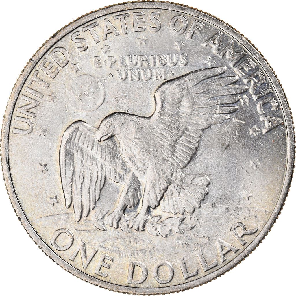 United States Coin American 1 Dollar | Dwight D. Eisenhower | Apollo 11 | KM203 | 1971 - 1978