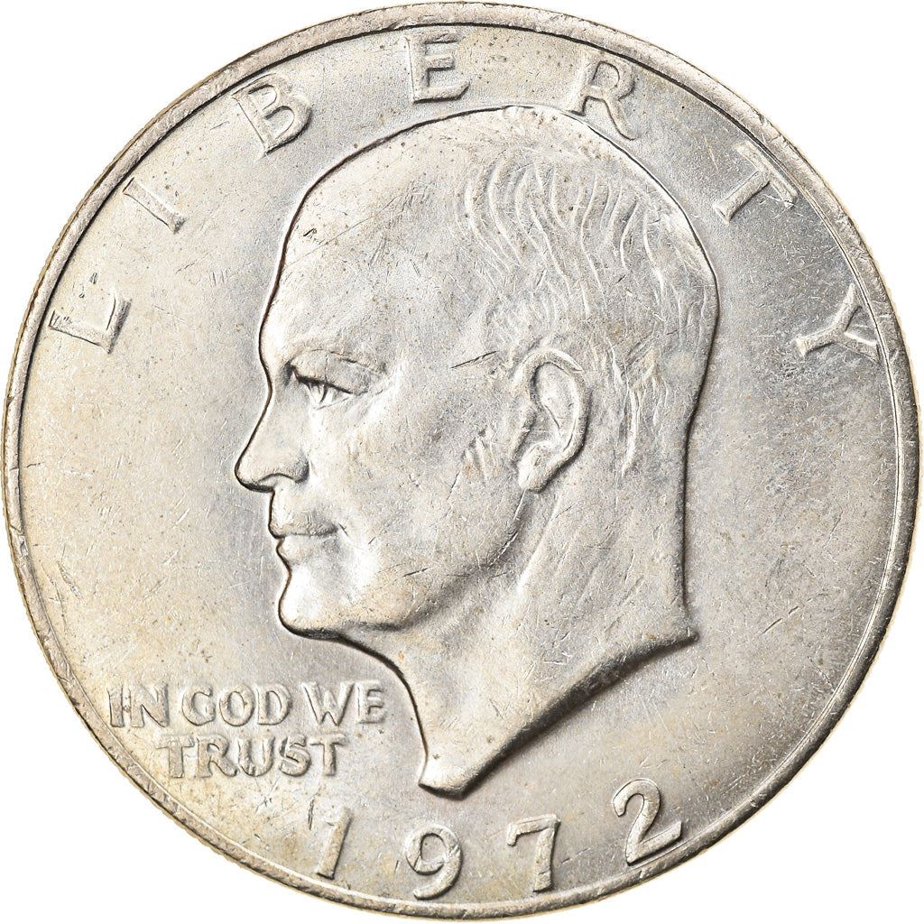 United States Coin American 1 Dollar | Dwight D. Eisenhower | Apollo 11 | KM203 | 1971 - 1978