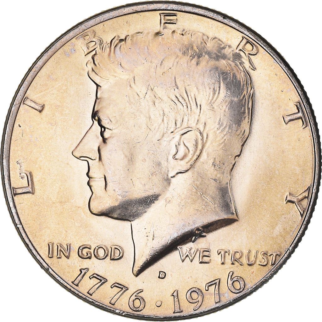 United States Coin American ½ Dollar | Kennedy Half Dollar | Bicentennial | KM205 | 1976