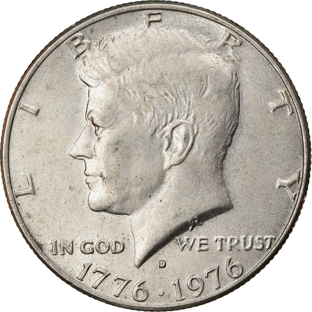 United States Coin American ½ Dollar | Kennedy Half Dollar | Bicentennial | KM205 | 1976