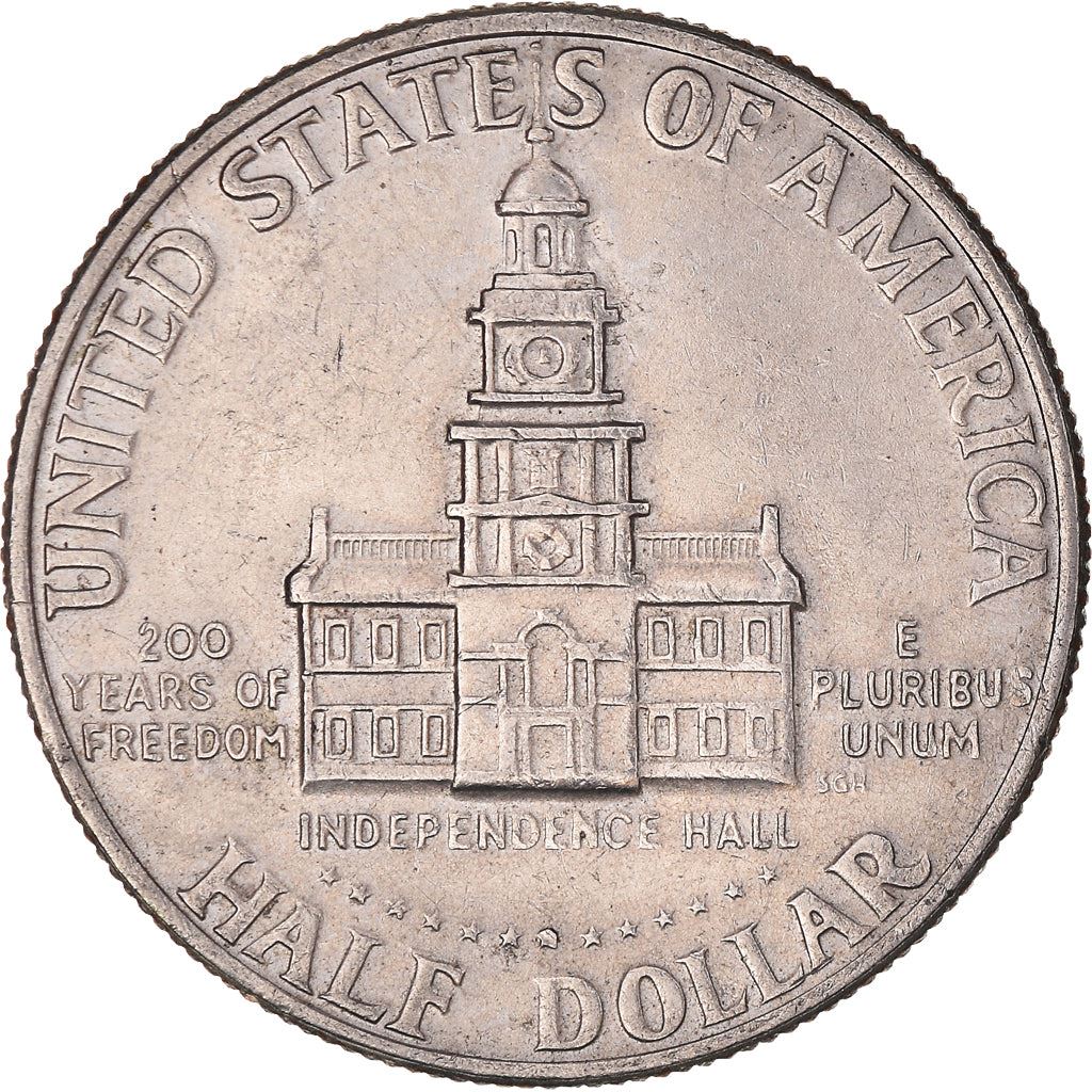 United States Coin American ½ Dollar | Kennedy Half Dollar | Bicentennial | KM205 | 1976