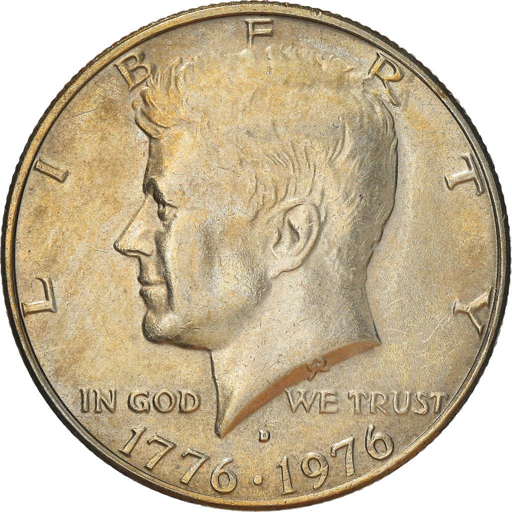 United States Coin American ½ Dollar | Kennedy Half Dollar | Bicentennial | KM205 | 1976