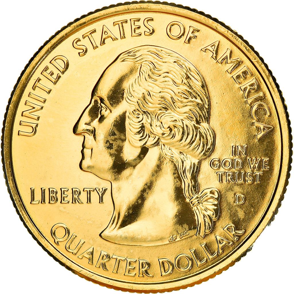 United States Coin American ¼ Dollar | George Washington | California | John Muir | California Condor | KM370 | 2005