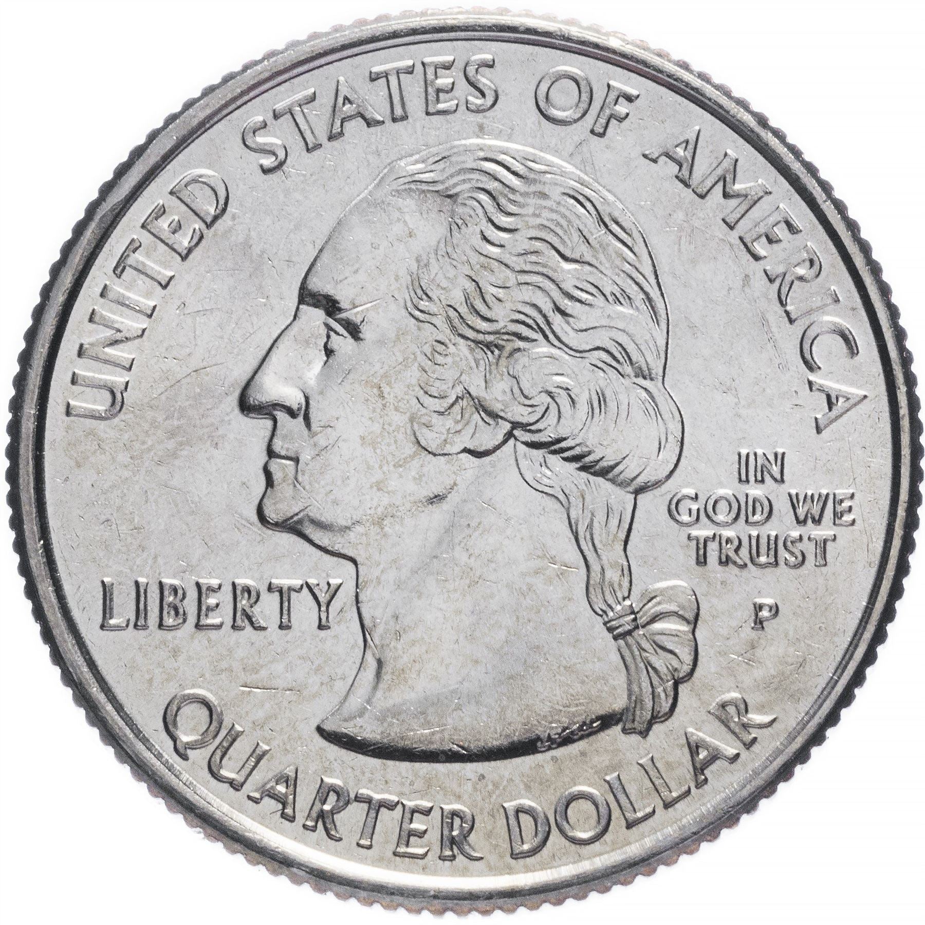 United States Coin American ¼ Dollar | George Washington | Maryland Statehouse | KM306 | 2000