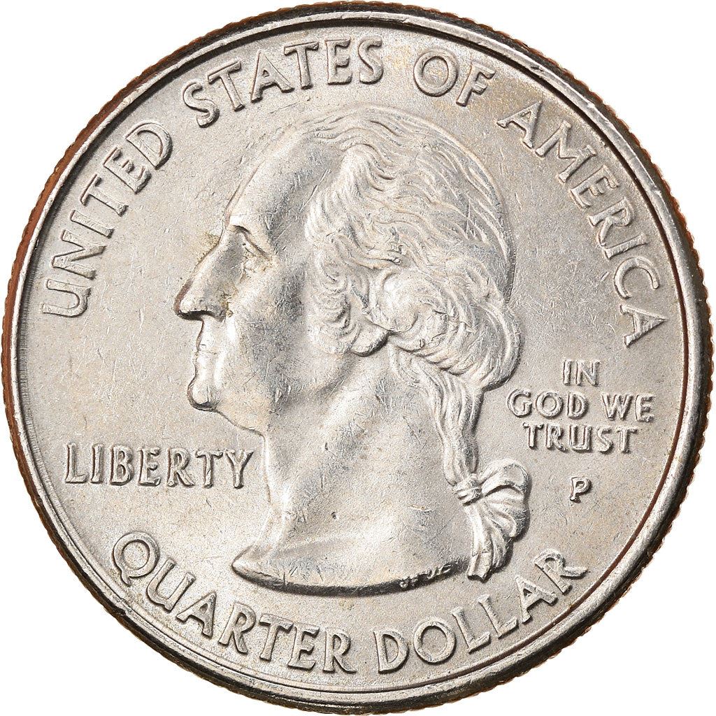 United States Coin American ¼ Dollar | New York | George Washington | Statue of Liberty | KM318 | 2001